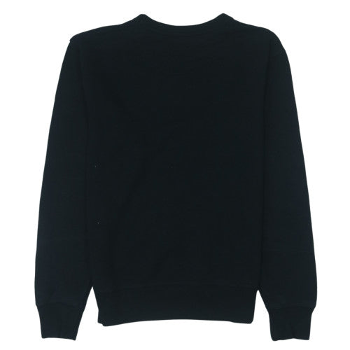 Champion Men's Black Small Pullover Logo Fleece Sweatshirt