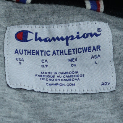 Champion Men's Black Small Pullover Logo Fleece Sweatshirt
