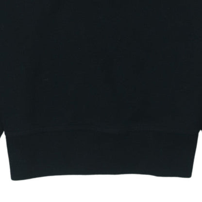 Champion Men's Black Small Pullover Logo Fleece Sweatshirt
