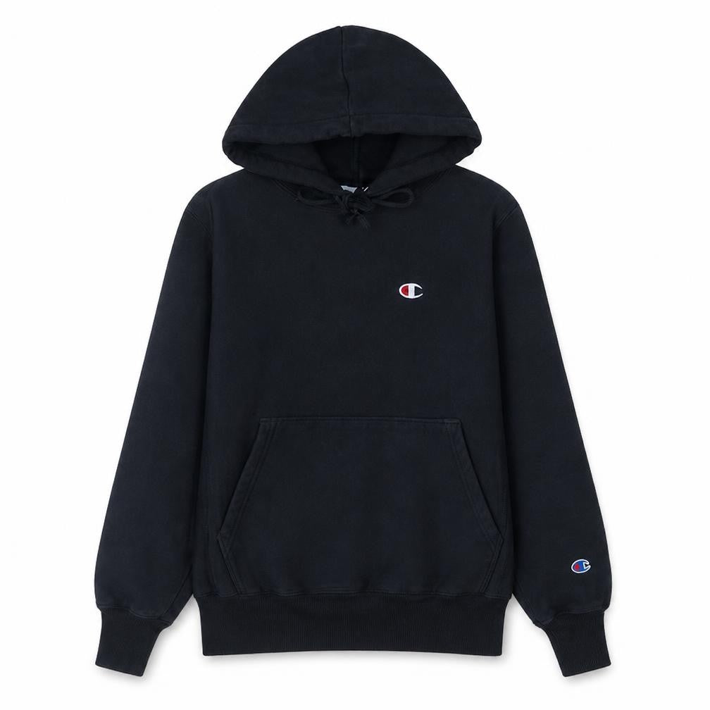 Champion Women's Black Small Pullover Hoodie Reverse Weave Sweatshirt