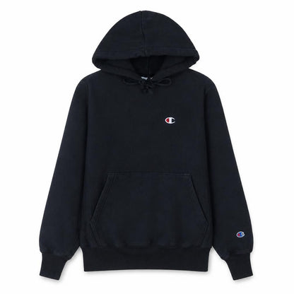 Champion Women's Black Small Pullover Hoodie Reverse Weave Sweatshirt