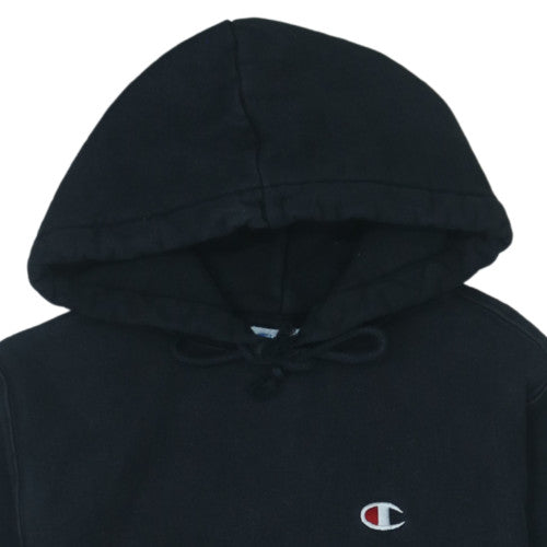 Champion Women's Black Small Pullover Hoodie Reverse Weave Sweatshirt