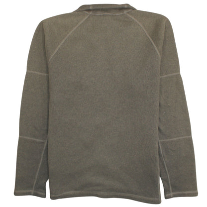 The North Face Men's Brown Fleece Zip Jacket M Outdoor Casual