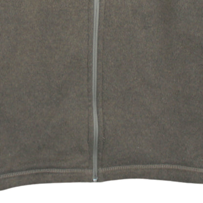 The North Face Men's Brown Fleece Zip Jacket M Outdoor Casual
