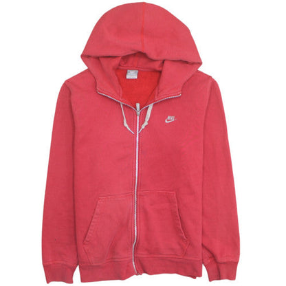 Nike Men's Red Full Zip Hoodie L Fleece Sportswear