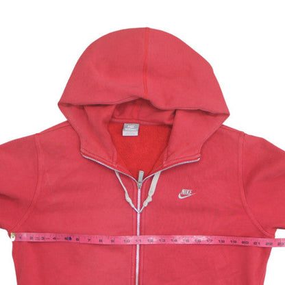 Nike Men's Red Full Zip Hoodie L Fleece Sportswear