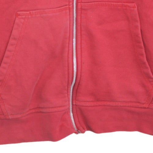 Nike Men's Red Full Zip Hoodie L Fleece Sportswear