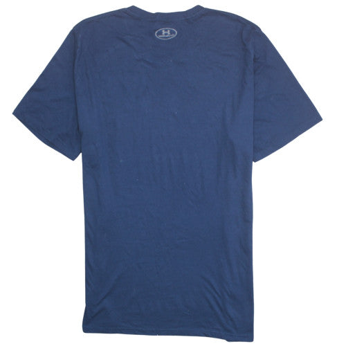 Under Armour Men's Blue 3XL HeatGear Loose Fit Crew Neck T-Shirt
