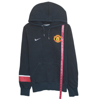 Nike Men's Black Manchester United Pullover Hoodie Size S