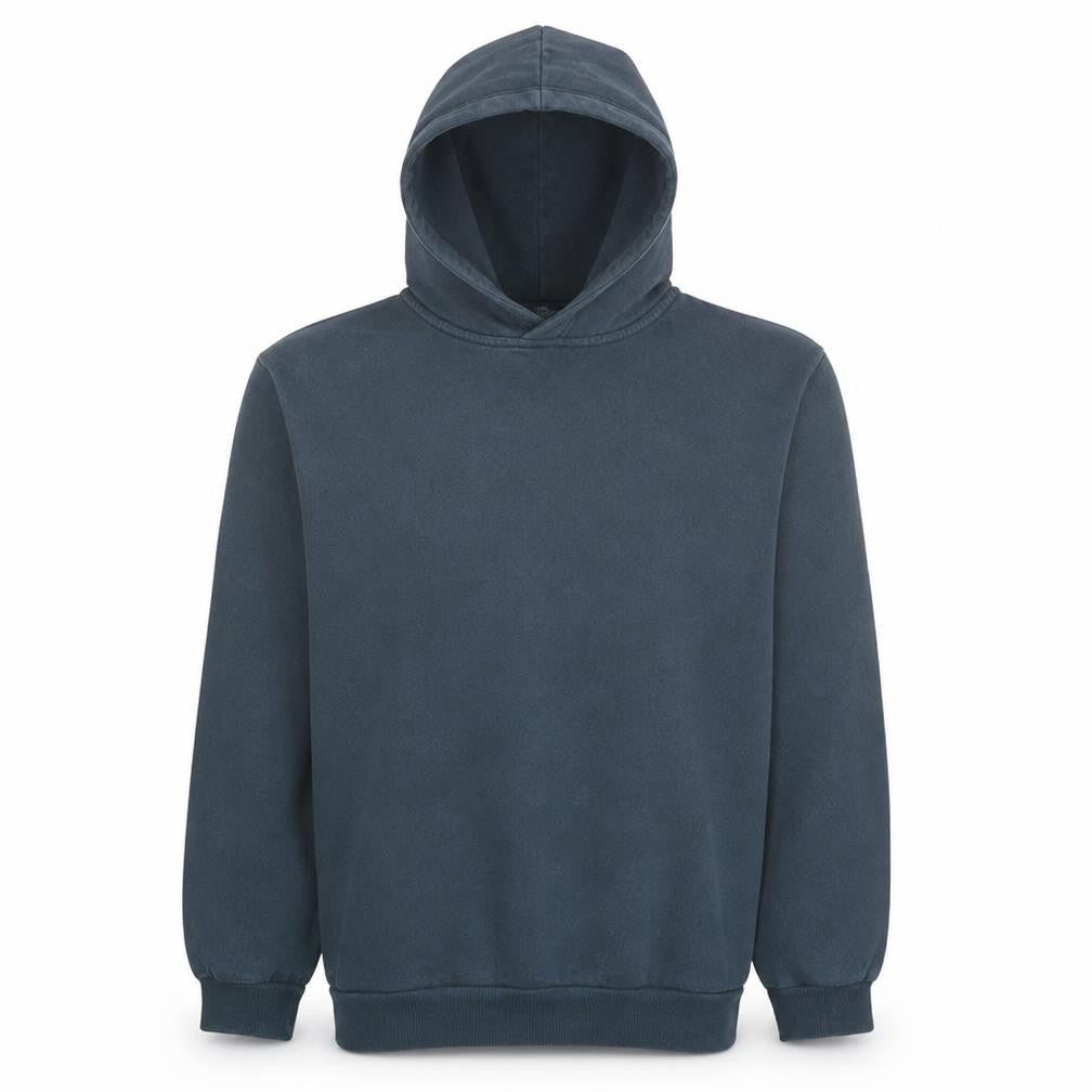 Puma Men's Black Pullover Hoodie Size M Logo Fleece Sweatshirt