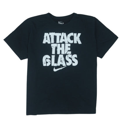 Nike Men's Black 2XL Dri-Fit Athletic Graphic T-Shirt