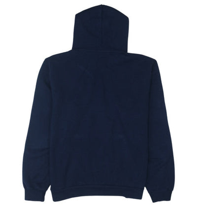 Puma Mens Blue XL Pullover Hoodie Fleece Logo Sports Sweatshirt