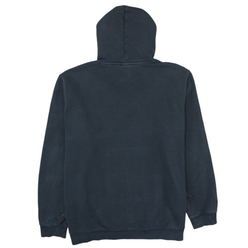 adidas Men Black 2XL Pullover Hoodie with Logo and Pockets