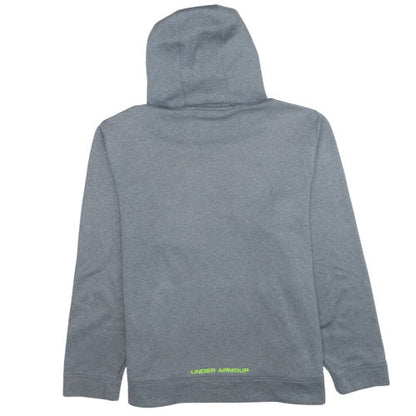 Under Armour Mens Grey Large Pullover Hoodie with Logo