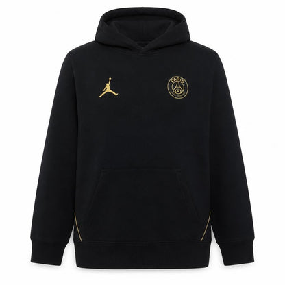 Jordan Boys Black XL Pullover Hoodie Paris Saint Germain Logo