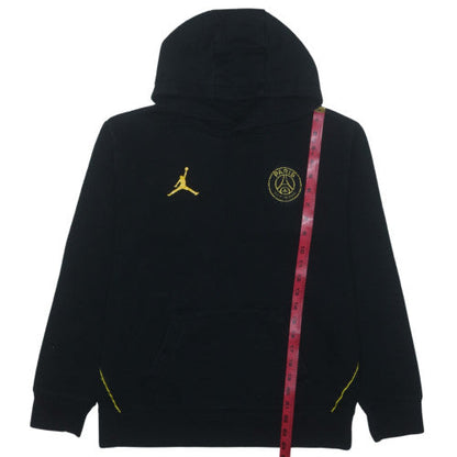 Jordan Boys Black XL Pullover Hoodie Paris Saint Germain Logo