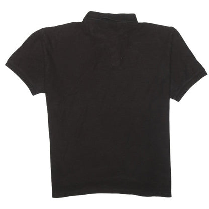 Chaps Men's Black XL Cotton Short Sleeve Polo Shirt