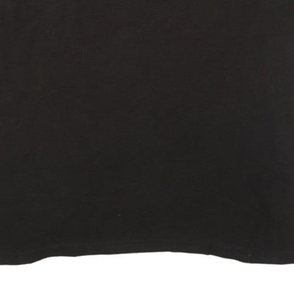 Chaps Men's Black XL Cotton Short Sleeve Polo Shirt