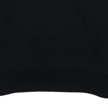 Nike Men's Black Pullover Hoodie M Regular Fit Sports Style