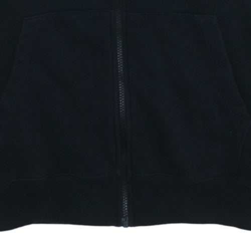 Nike Men's Black Full Zip Hoodie S Fleece Sweatshirt