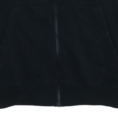 Nike Men's Black Full Zip Hoodie S Fleece Sweatshirt