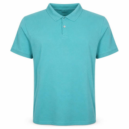 Calvin Klein Men's Blue Pima Cotton Body Fit Polo Shirt XL