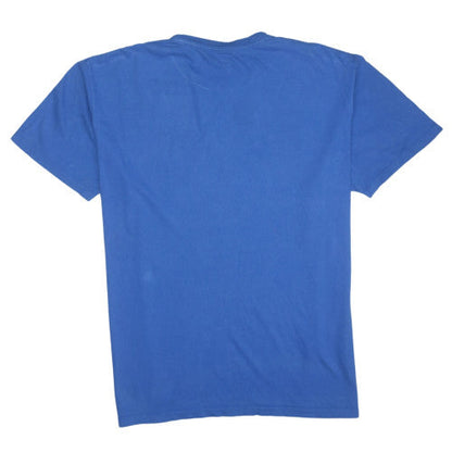 Ralph Lauren Polo Bear Blue Cotton Men's Short Sleeve T-Shirt Size L
