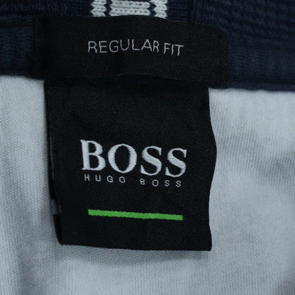 Hugo Boss Mens Blue Regular Fit Full Zip Hoodie Size M