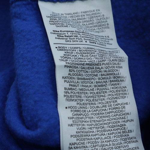Nike Mens Blue XL Pullover Hoodie Hooded Fleece Sweatshirt Sportswear