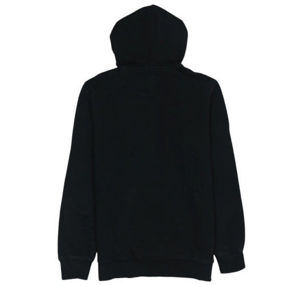 Calvin Klein Jeans Womens Black XS Pullover Hoodie Logo Cotton Blend