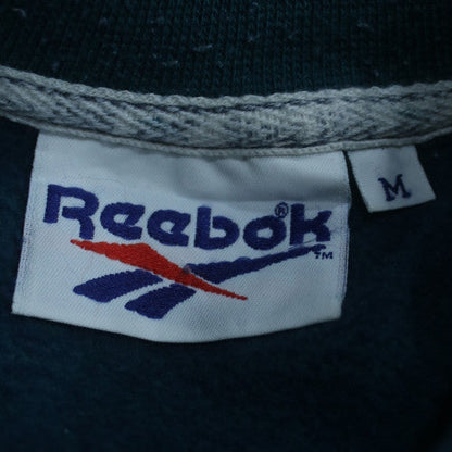 Reebok Men's Blue Crew Neck Pullover Sweatshirt M Classic Logo