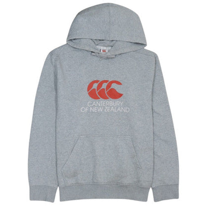 Canterbury Men's Grey XL Pullover Hoodie with Logo Print
