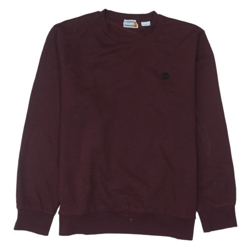 Timberland Men's Brown XL Regular Fit Crew Neck Sweatshirt