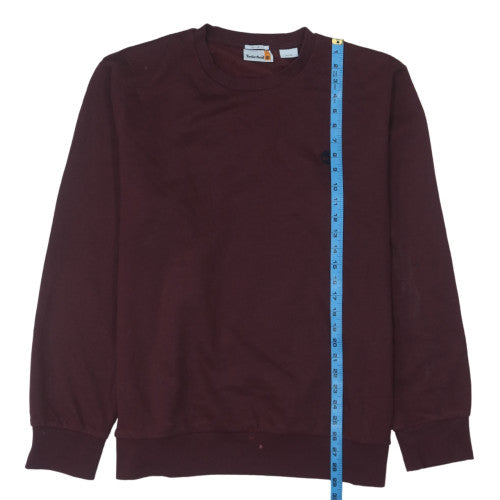 Timberland Men's Brown XL Regular Fit Crew Neck Sweatshirt