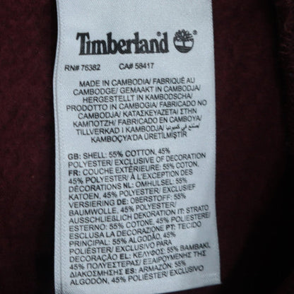 Timberland Men's Brown XL Regular Fit Crew Neck Sweatshirt