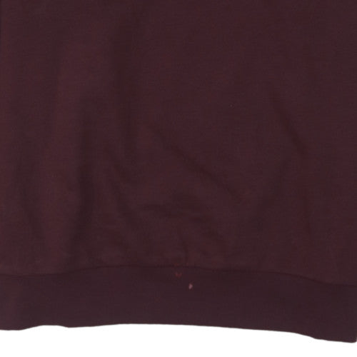 Timberland Men's Brown XL Regular Fit Crew Neck Sweatshirt