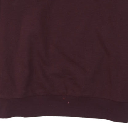 Timberland Men's Brown XL Regular Fit Crew Neck Sweatshirt