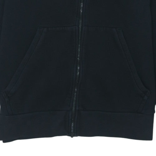 Adidas Womens Black Full Zip Hoodie Size XL - Casual Hooded Sweatshirt