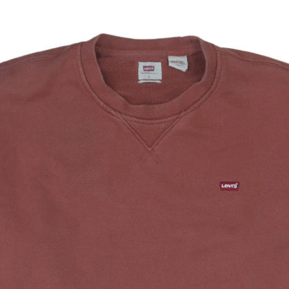 Levi's Men's Brown Standard Crew Neck Sweatshirt Size L