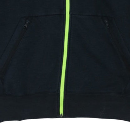 Nike Men's Black XL Full Zip Hoodie Air Logo Sportswear