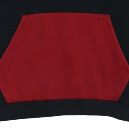 Jordan Men's Black Red Pullover Hoodie L Fleece Logo Sportswear