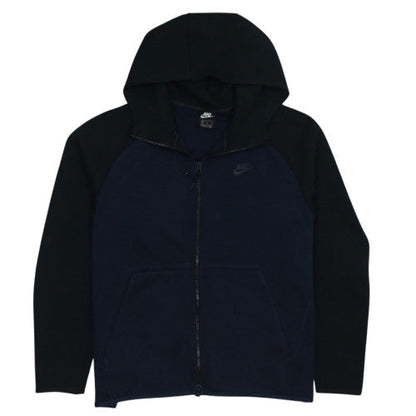 Nike Men's Blue Full Zip Fleece Hoodie XL Sportswear