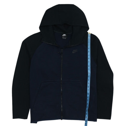 Nike Men's Blue Full Zip Fleece Hoodie XL Sportswear
