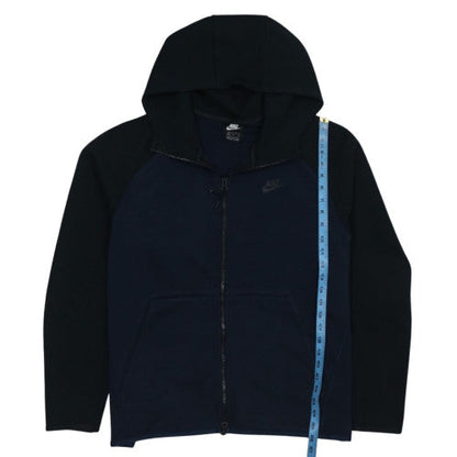 Nike Men's Blue Full Zip Fleece Hoodie XL Sportswear