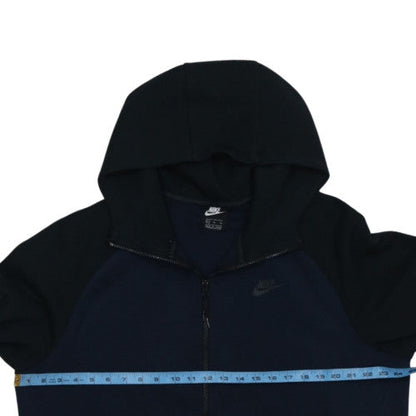 Nike Men's Blue Full Zip Fleece Hoodie XL Sportswear