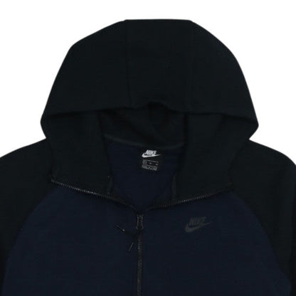 Nike Men's Blue Full Zip Fleece Hoodie XL Sportswear