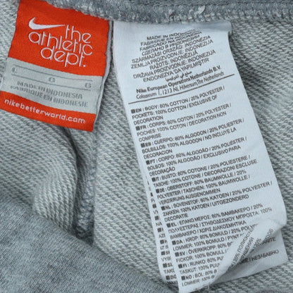 Nike Womens Grey Capri Sweatpants Size M Drawstring Pockets