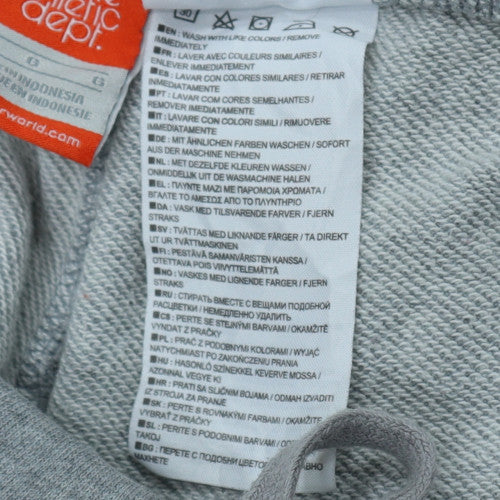 Nike Womens Grey Capri Sweatpants Size M Drawstring Pockets
