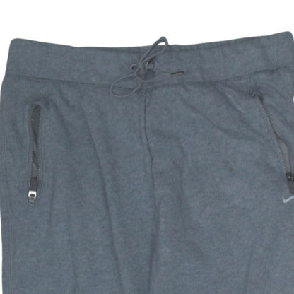 Nike Womens Grey Capri Sweatpants Size M Drawstring Pockets