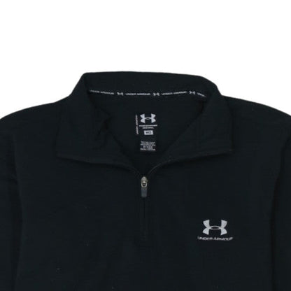 Under Armour Men's Black M 1/4 Zip Long Sleeve Performance Top